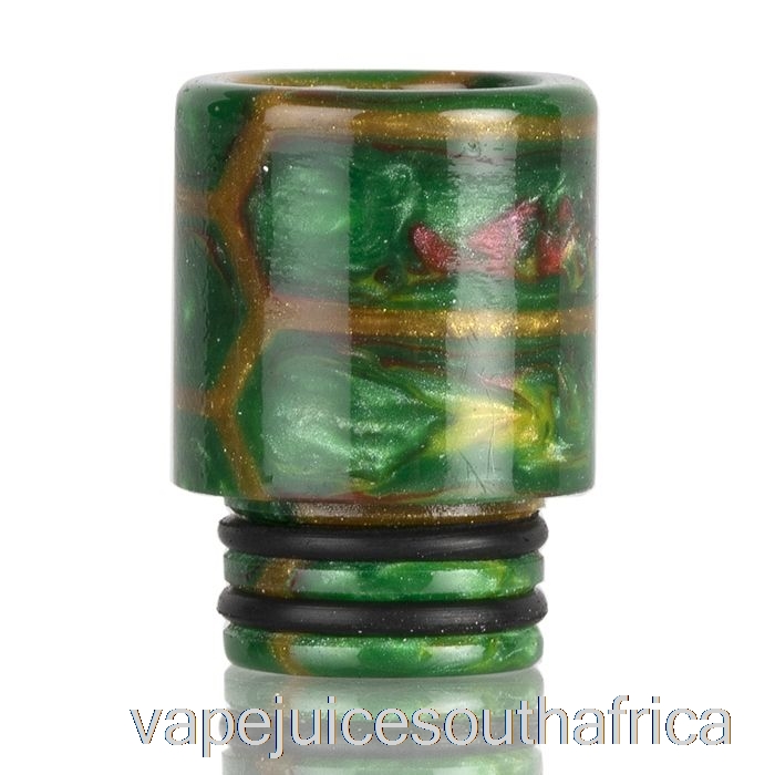 Vape Juice South Africa 510 Tall Snakeskin Resin Drip Tip Green